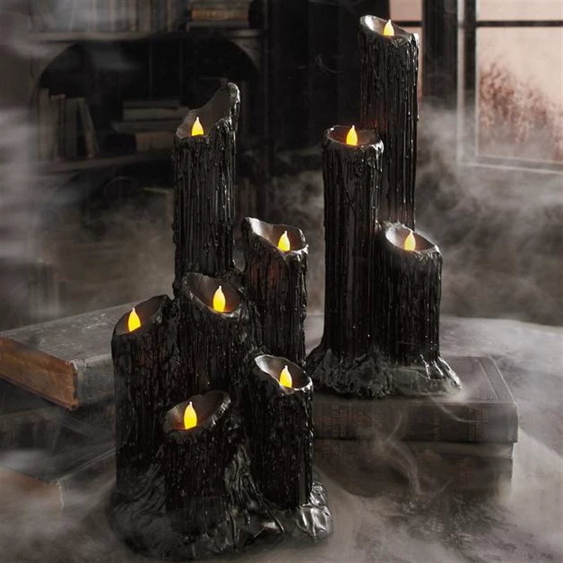 "MELTED" Candlesticks Decor