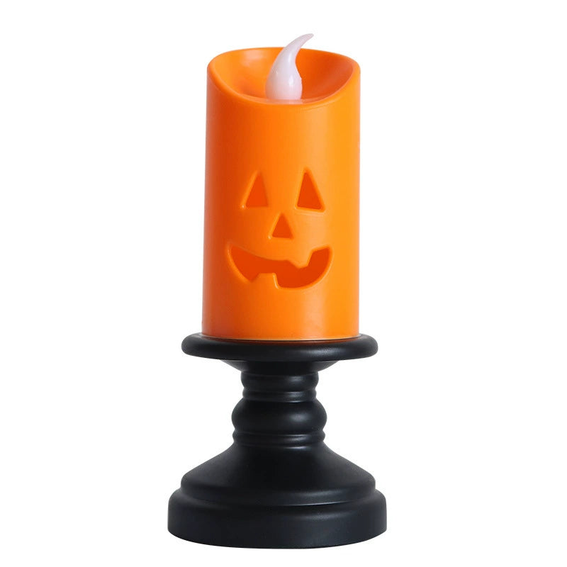 "PUMPKIN" LED Candlesticks Decor