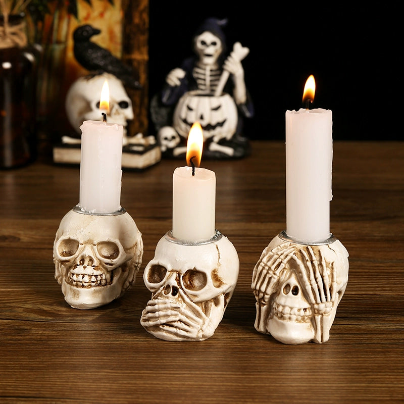 "BONES" Candle Holder