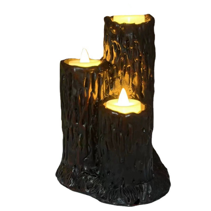 "MELTED" Candlesticks Decor
