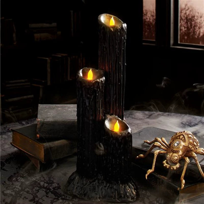 "MELTED" Candlesticks Decor