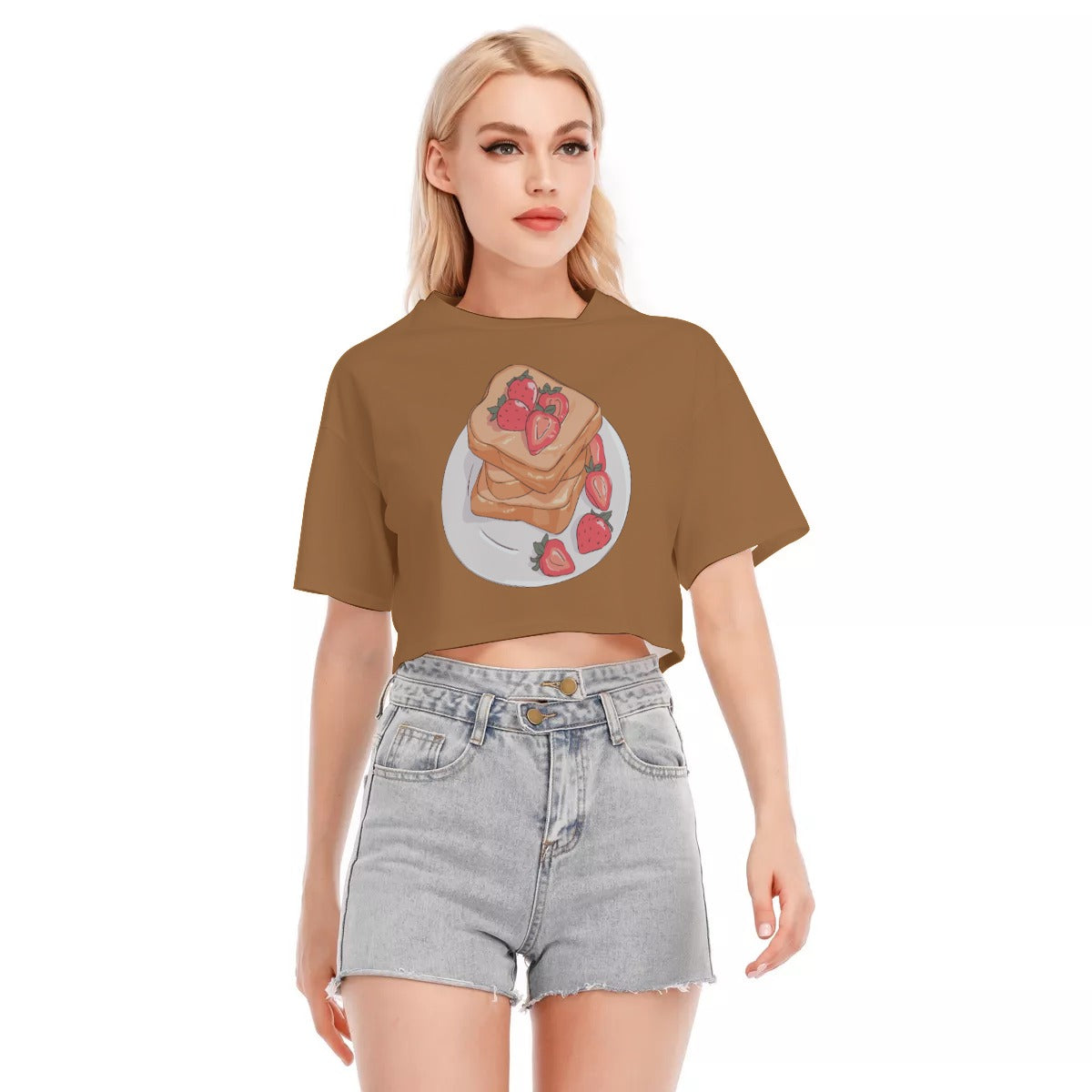 "PAIN GRILLÉ" Crop Top