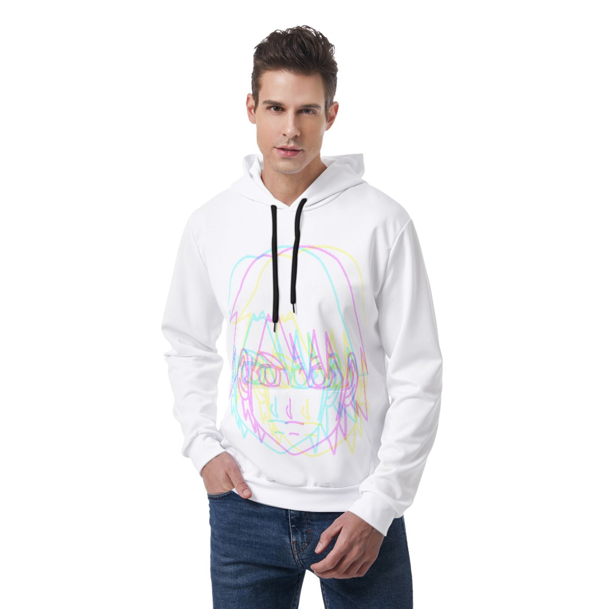 Sweat à capuche "NEON GAB"
