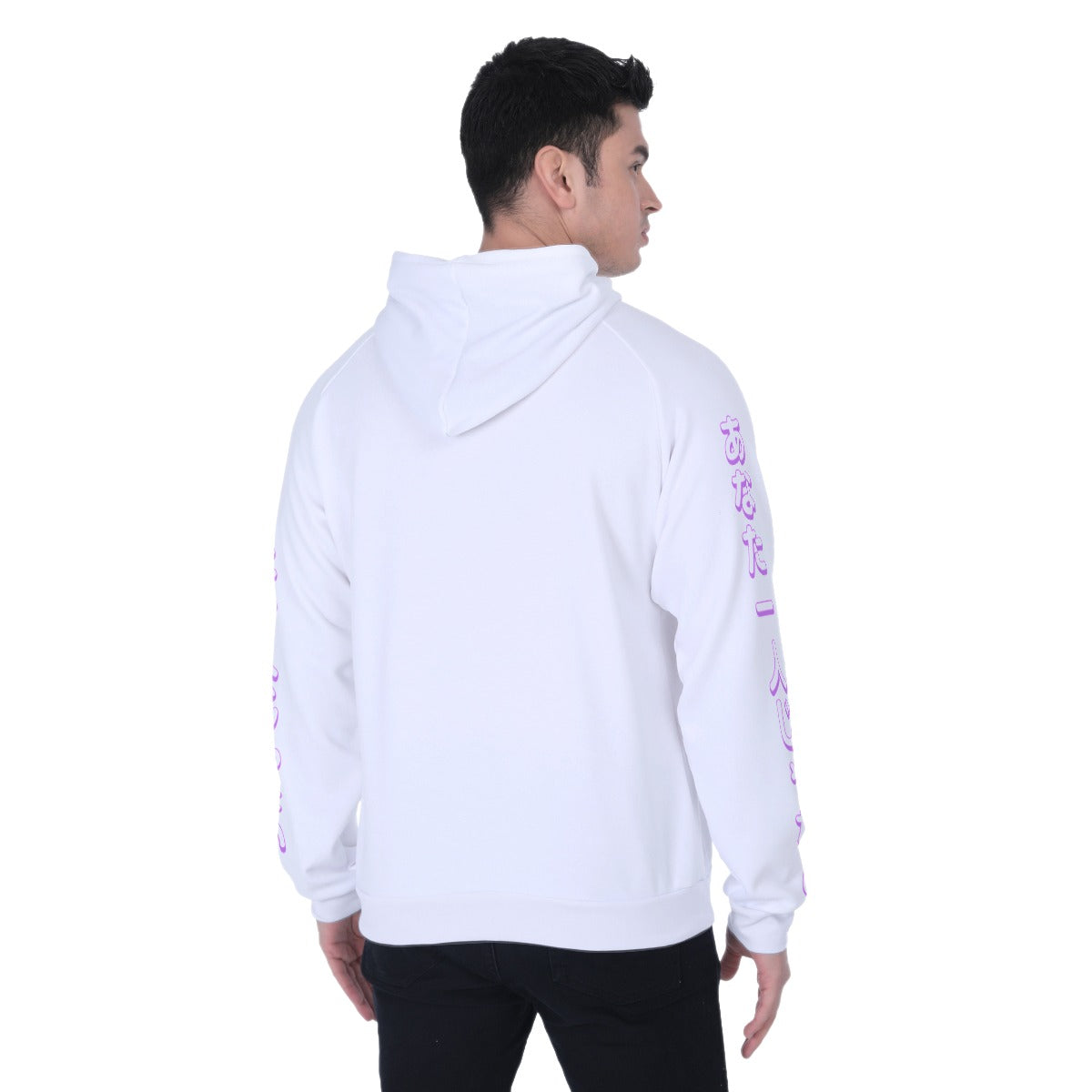 "YOU'RE NOT ALONE" Heavy Fleece Raglan Hoodie