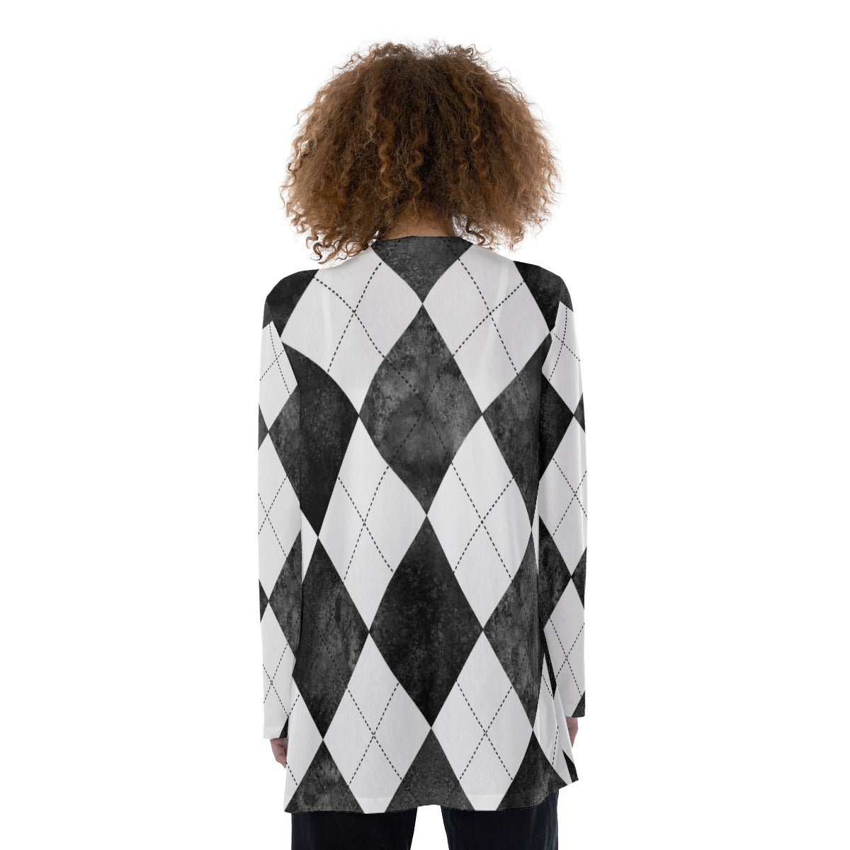 "TAINTED" Patch Pocket Cardigan