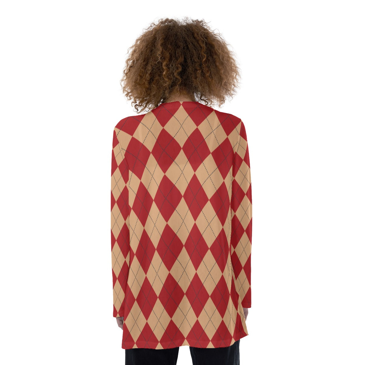 "TAINTED" Patch Pocket Cardigan