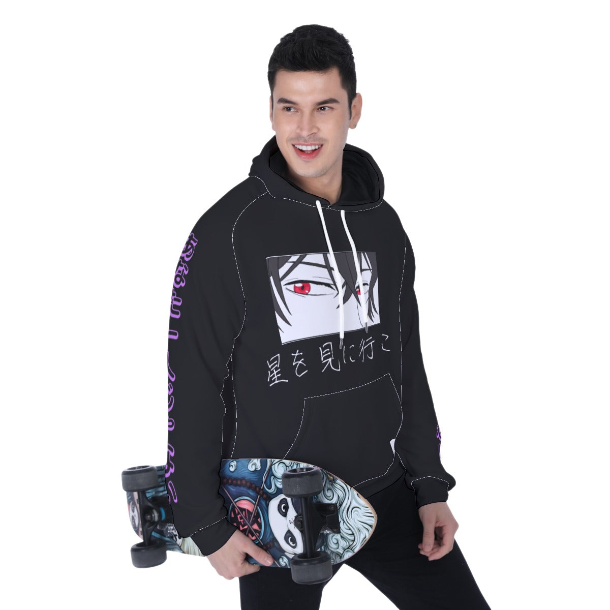 "YOU'RE NOT ALONE" Heavy Fleece Raglan Hoodie