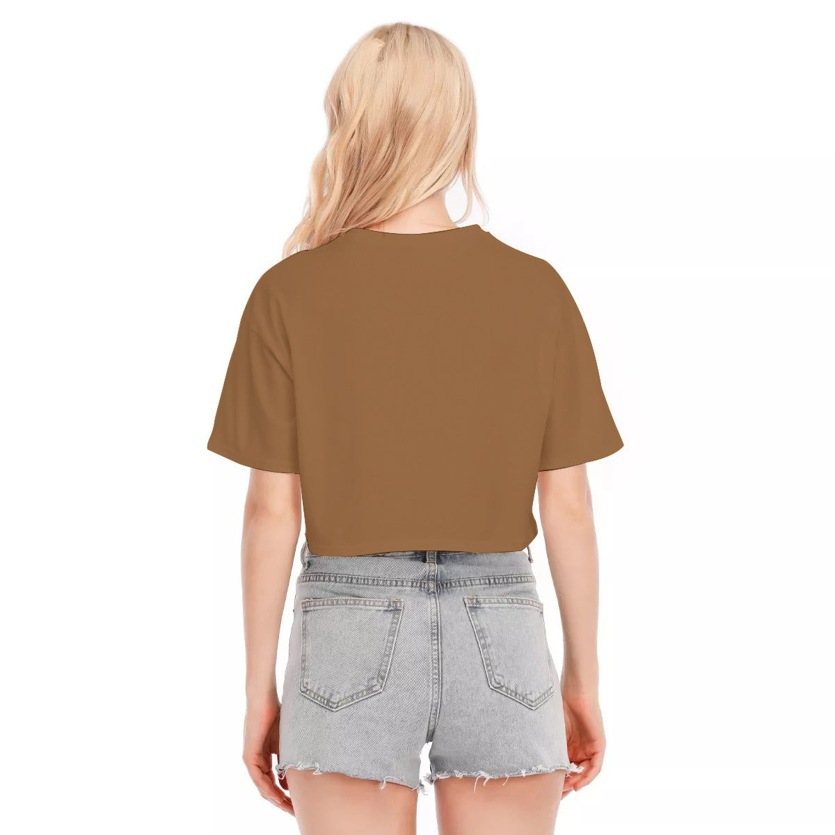 "COLLEGE BROKE" Crop Top