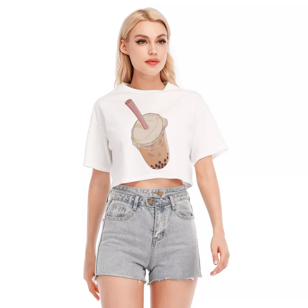 "BOBA" Crop Top