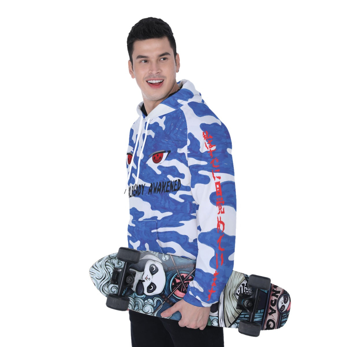 "I HAVE ALREADY AWAKENED" Heavy Fleece Raglan Hoodie