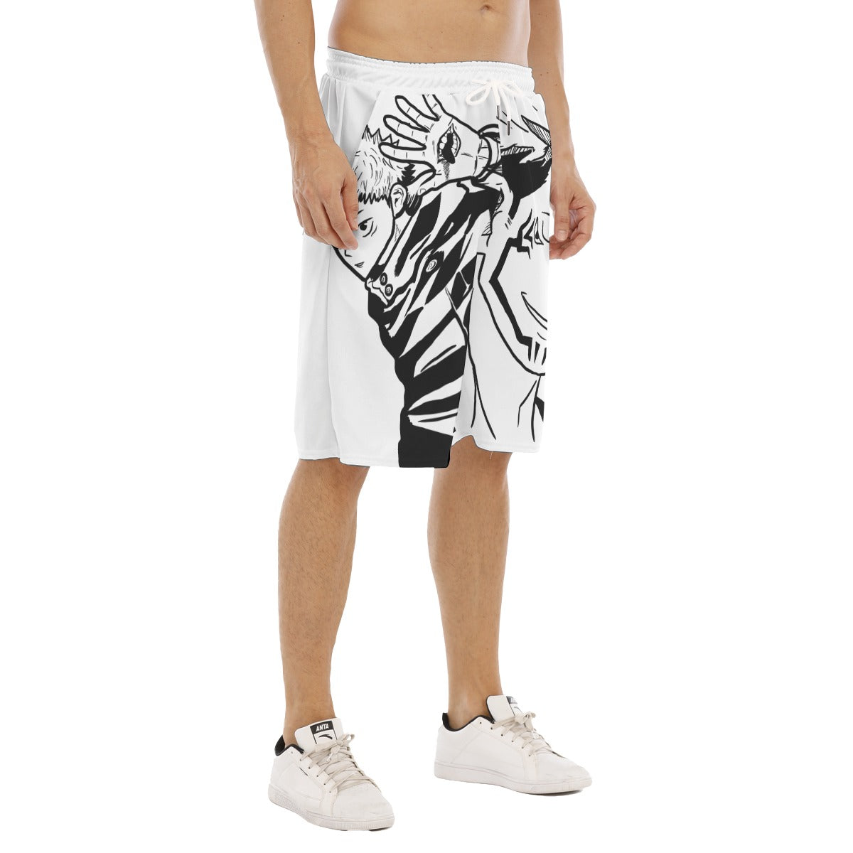 "CURSED KING VESSEL Tether Loose Shorts