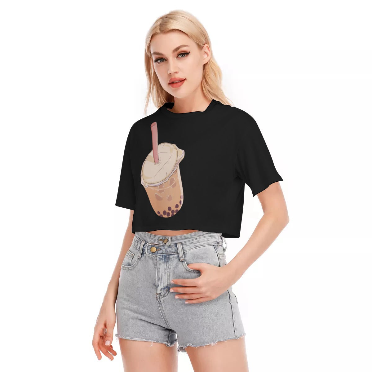 "BOBA" Crop Top