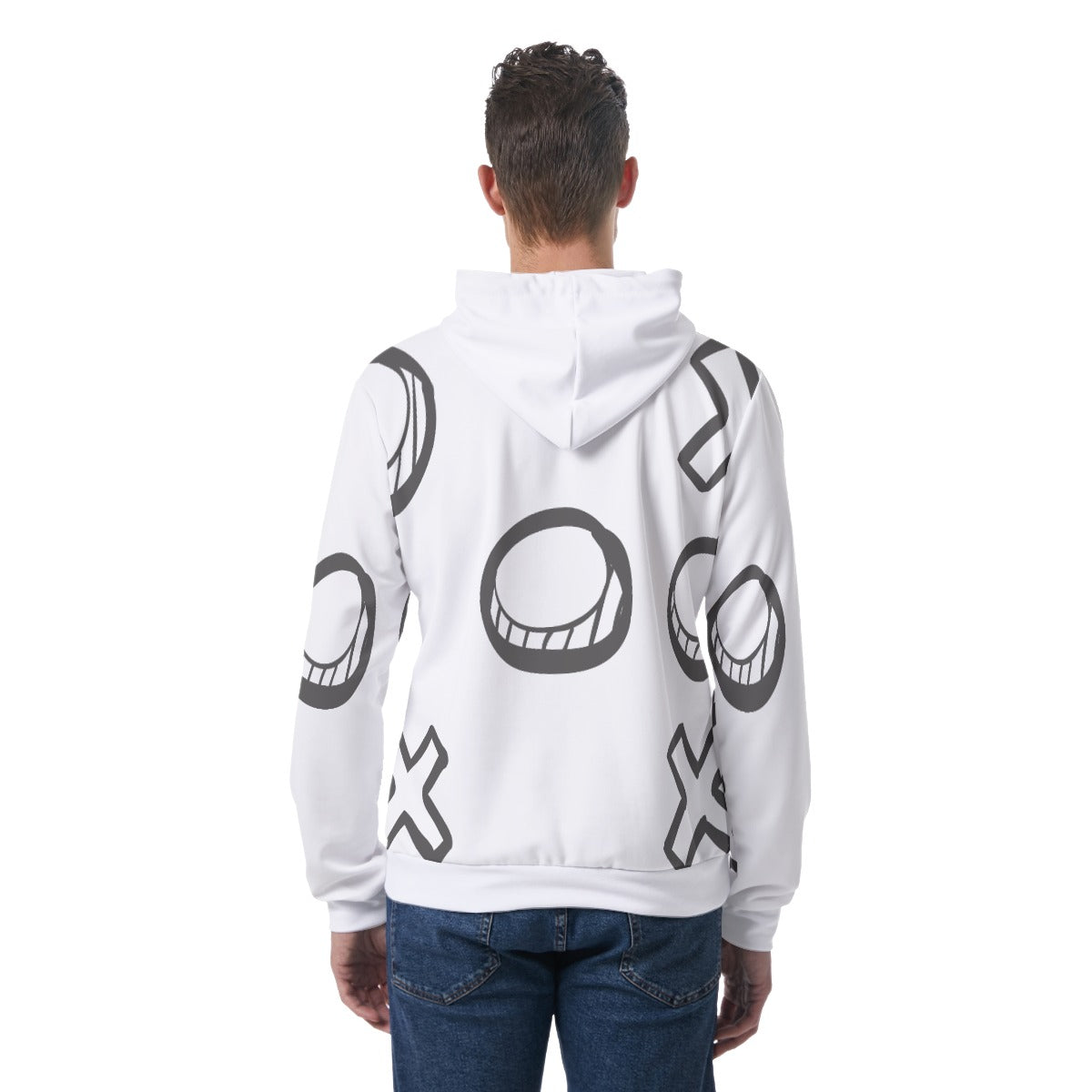 Sweat à capuche "XO"