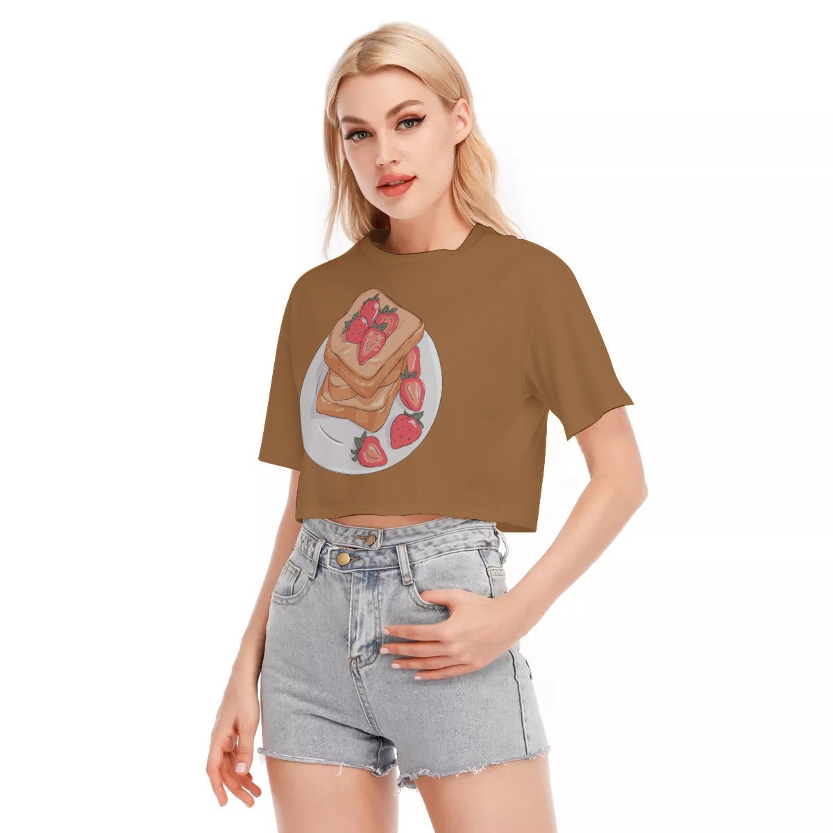 "PAIN GRILLÉ" Crop Top