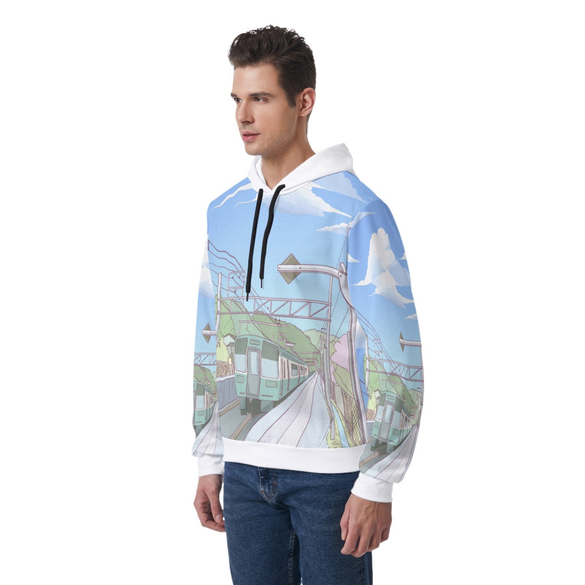 Sweat à capuche "GARE"