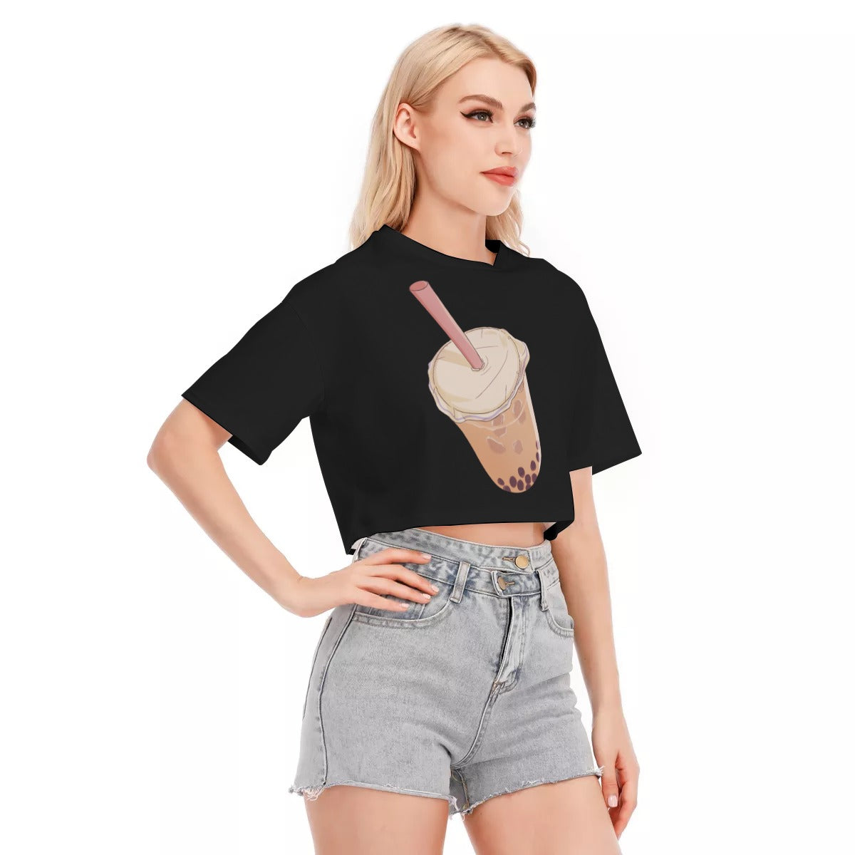 "BOBA" Crop Top