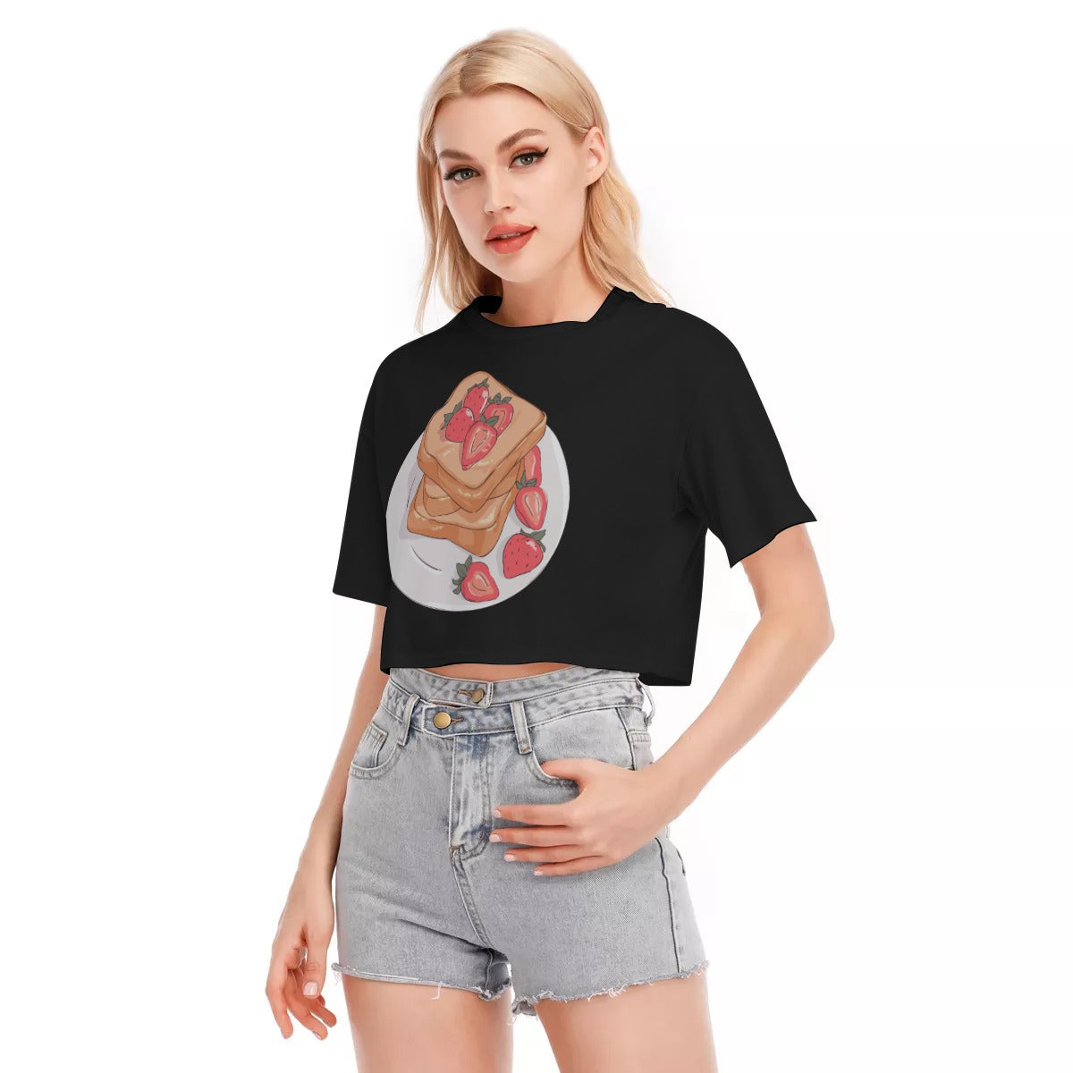 "PAIN GRILLÉ" Crop Top
