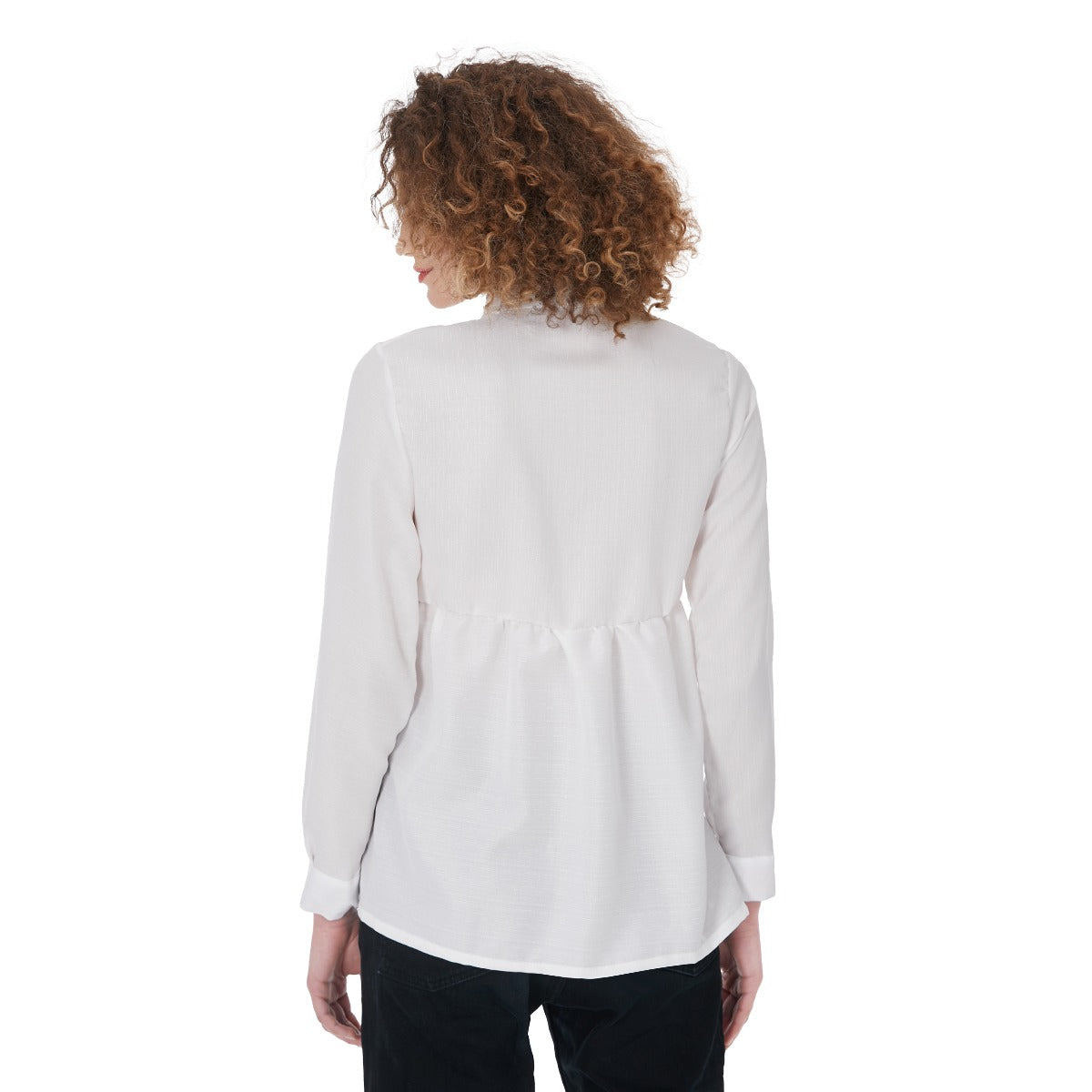 Elastic-Back Shirt