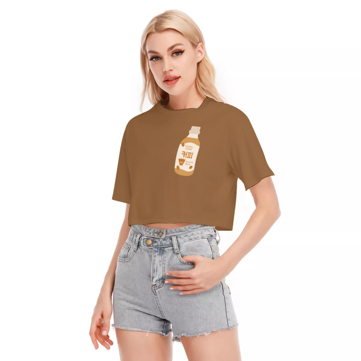"COFFEE?" Crop Top
