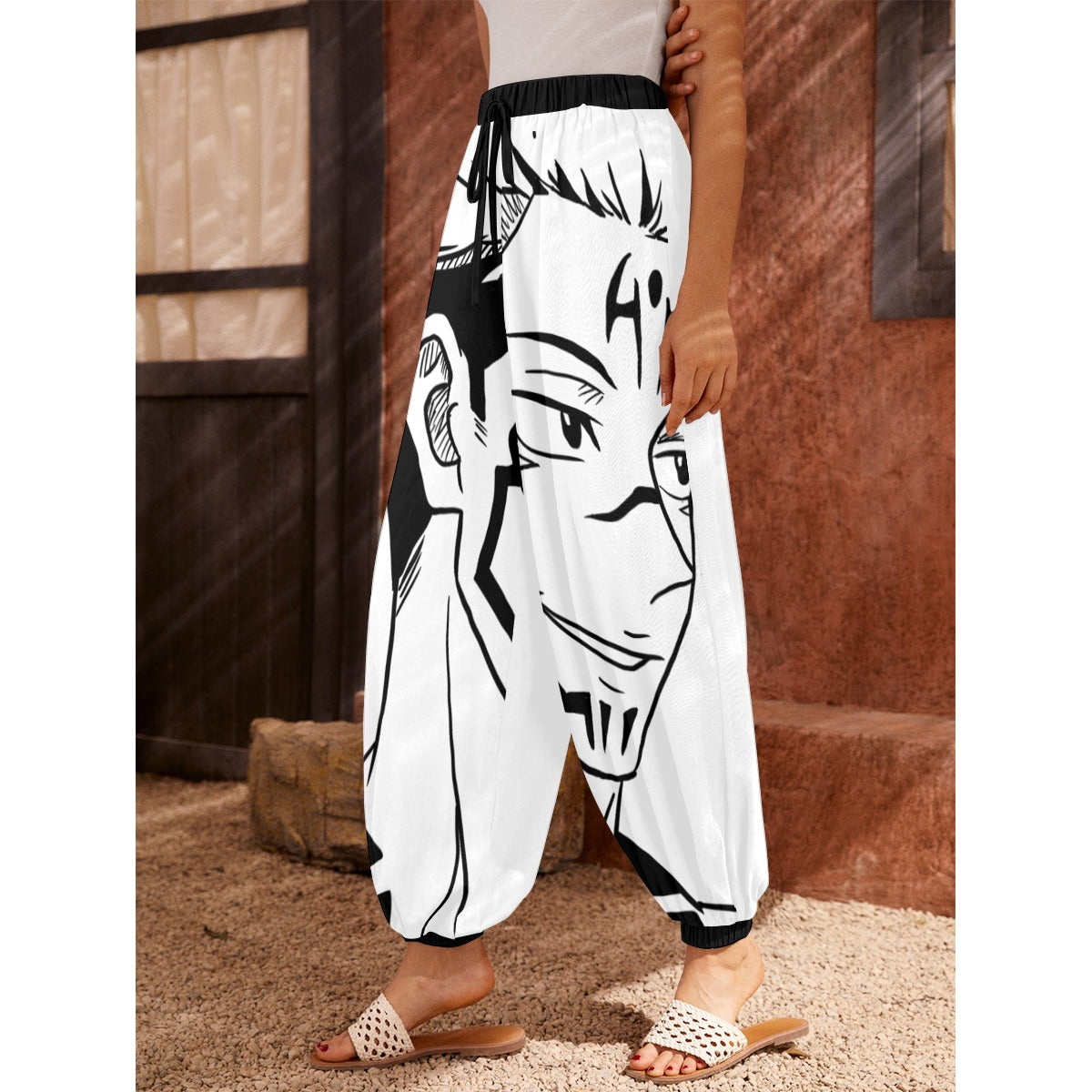 "CURSED KING" Carrot Pants