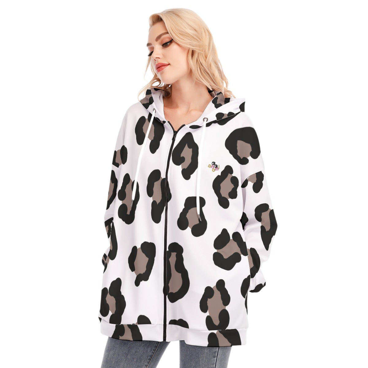 "APPEL À TOUS LES MONSTRES" Sweat à capuche long