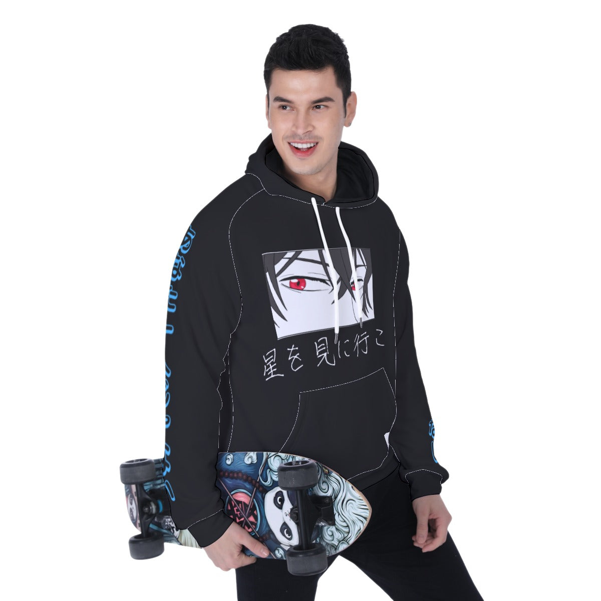 "YOU'RE NOT ALONE" Heavy Fleece Raglan Hoodie