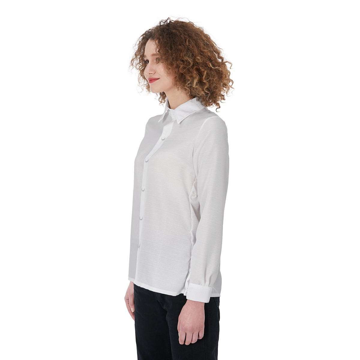 Elastic-Back Shirt