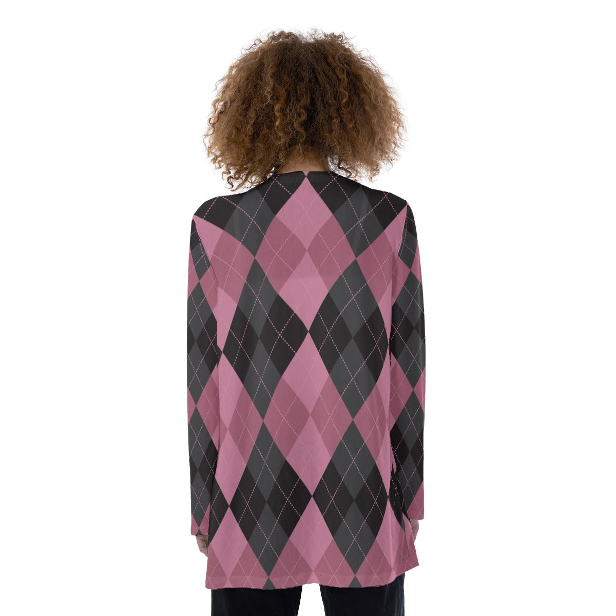 "TAINTED" Patch Pocket Cardigan