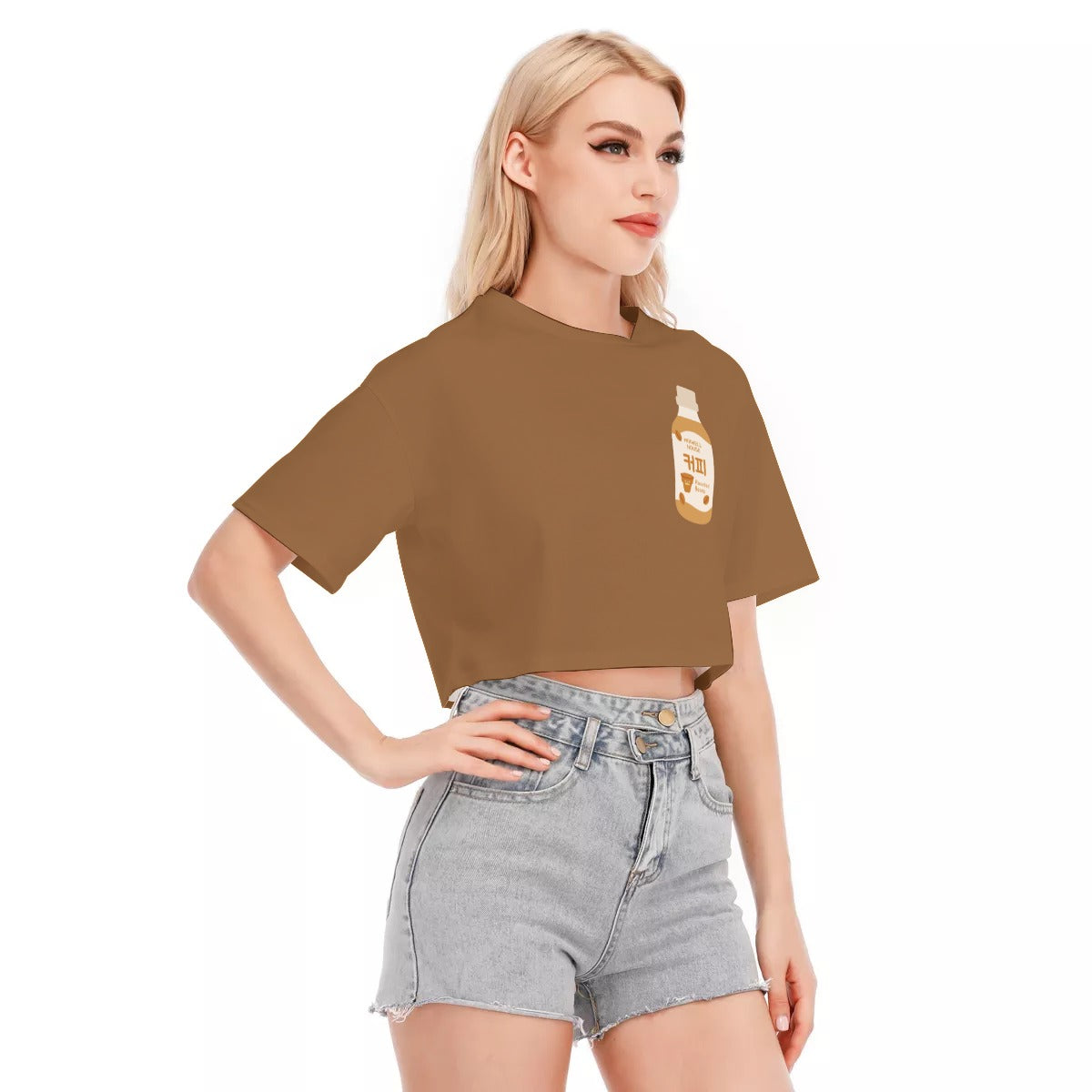 "COFFEE?" Crop Top