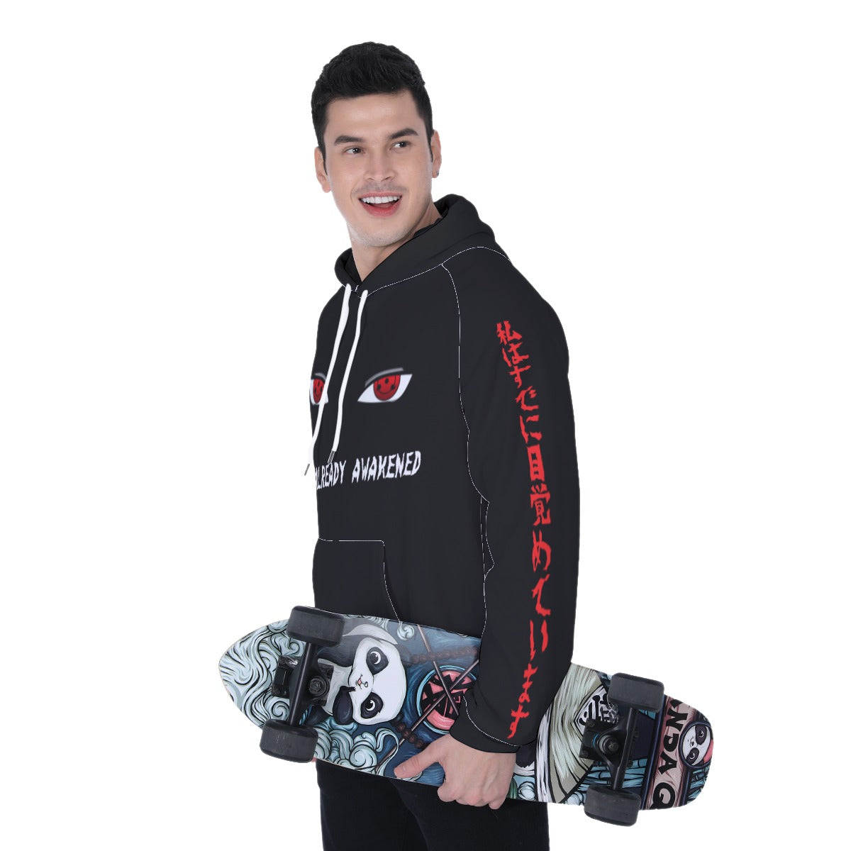 "I HAVE ALREADY AWAKENED" Heavy Fleece Raglan Hoodie