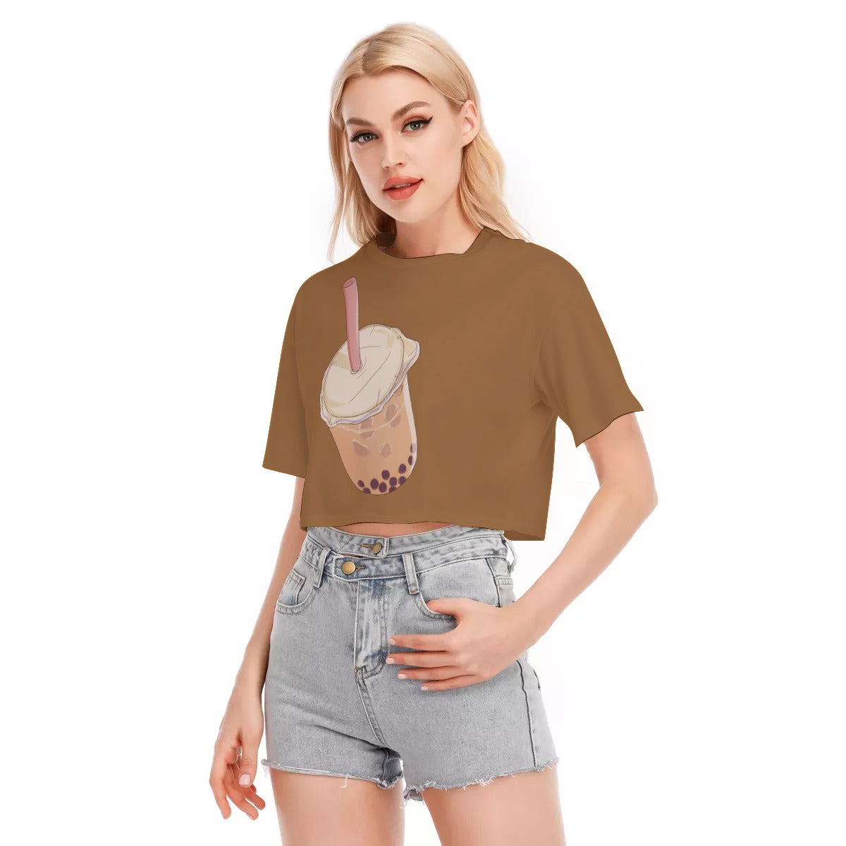 "BOBA" Crop Top