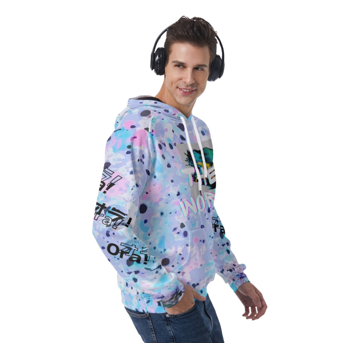 Sweat à capuche "ZA WORLD"