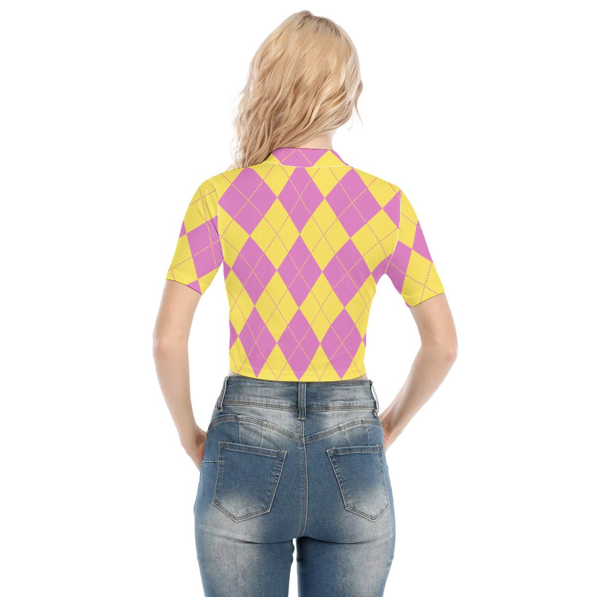 Haut court à fermeture éclair bidirectionnelle « TAINTED »