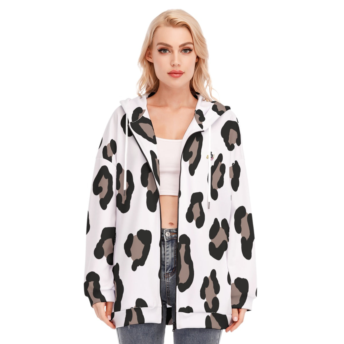 "APPEL À TOUS LES MONSTRES" Sweat à capuche long