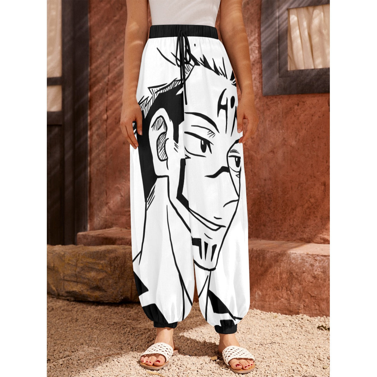 "CURSED KING" Carrot Pants