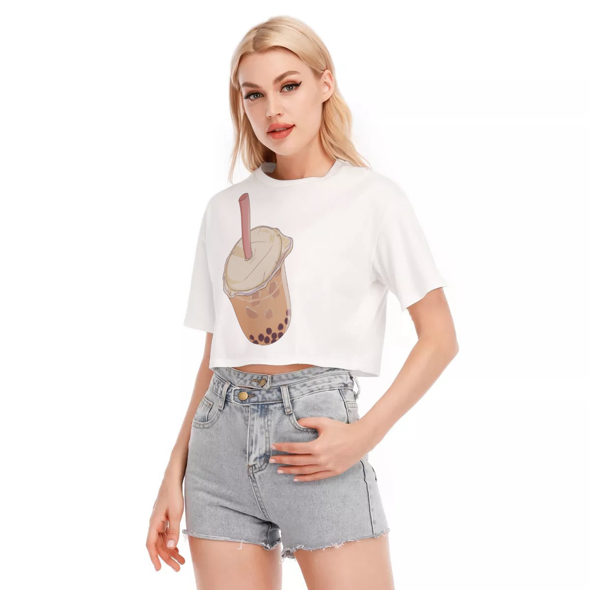 "BOBA" Crop Top