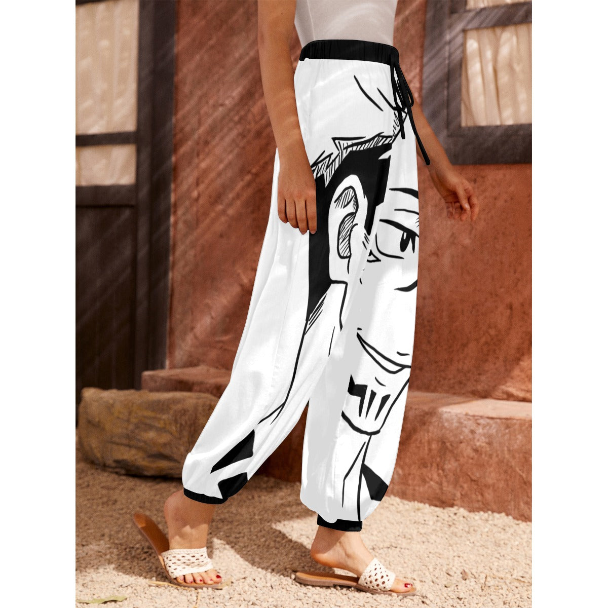 "CURSED KING" Carrot Pants