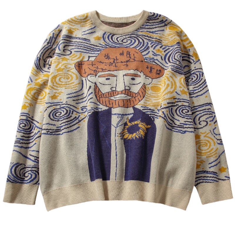 "GOGH VAN" Sweater