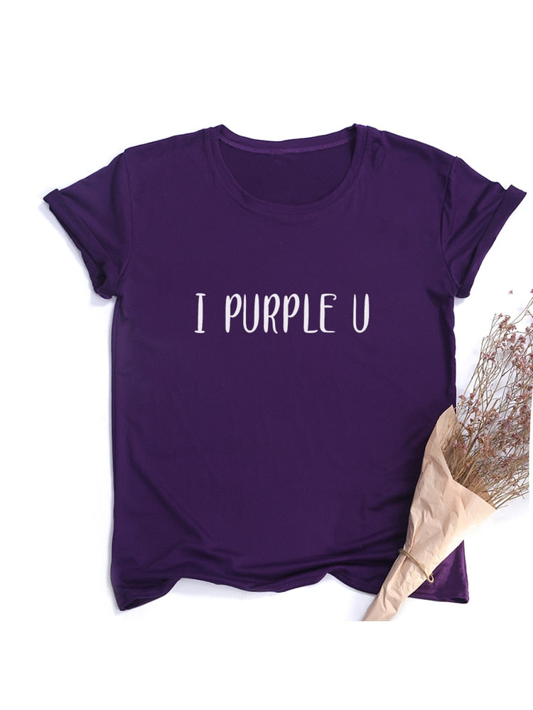 "I PURPLE YOU" Tee