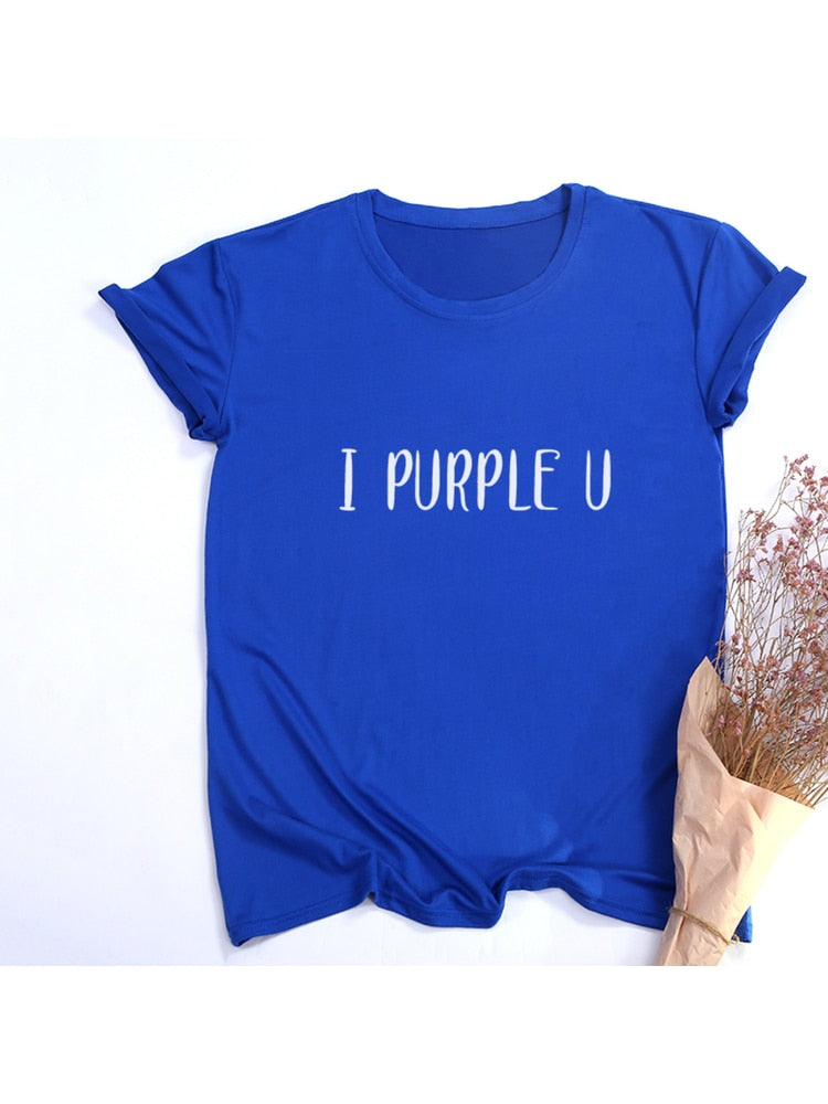 "I PURPLE YOU" Tee