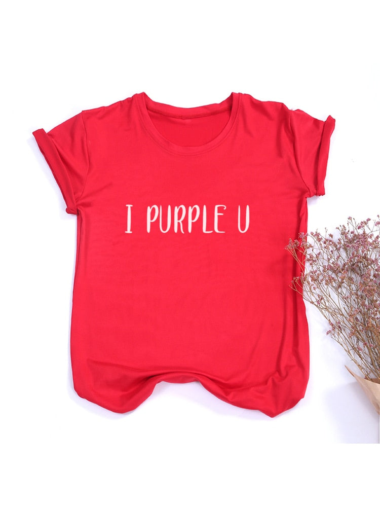"I PURPLE YOU" Tee