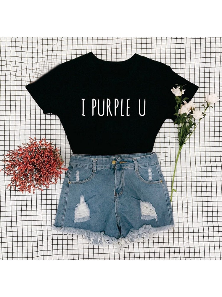 "I PURPLE YOU" Tee