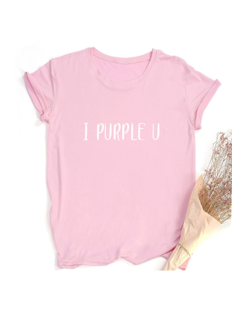 "I PURPLE YOU" Tee