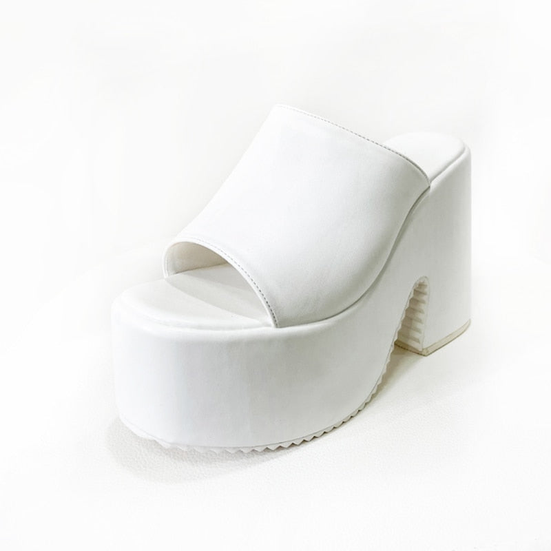 Gdgydh - Sandales épaisses à bout ouvert