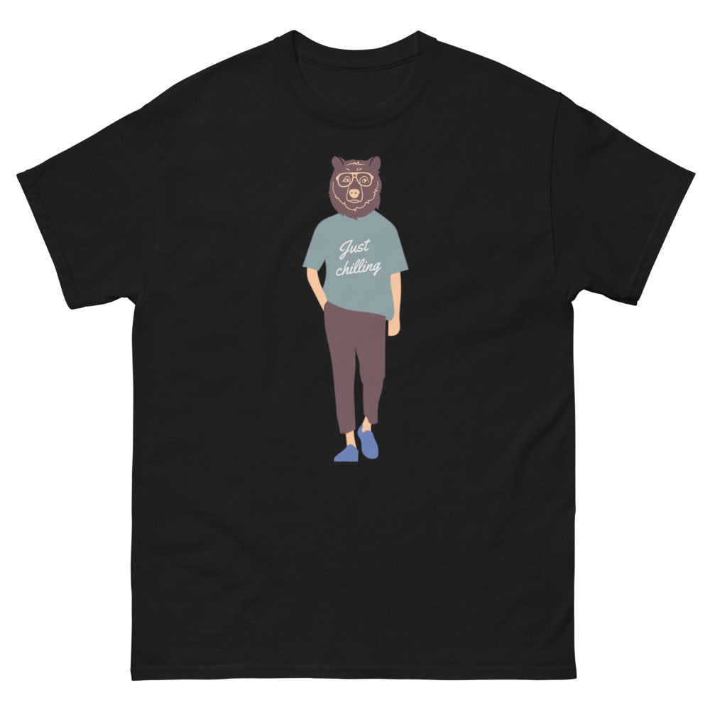 "JUST CHILLING" Heavyweight Tee