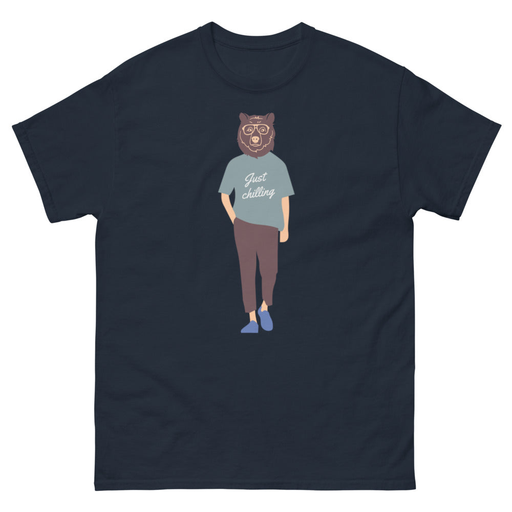 "JUST CHILLING" Heavyweight Tee