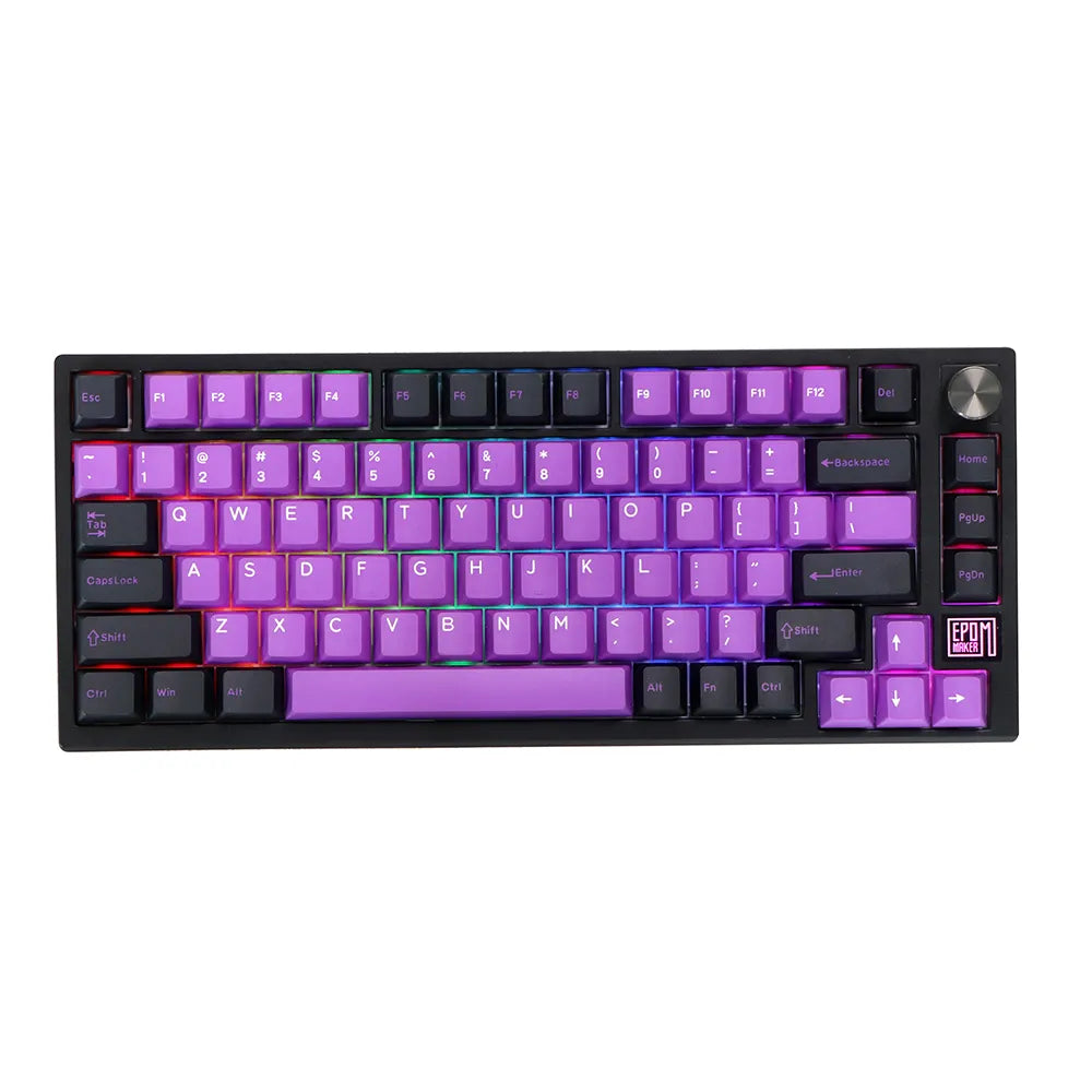 EPOMAKER TH80 SE Gasket 75% Mechanical Keyboard NKRO Hot Swappable North-facing RGB 2.4Ghz/Bluetooth 5.0/Wired Keyboard
