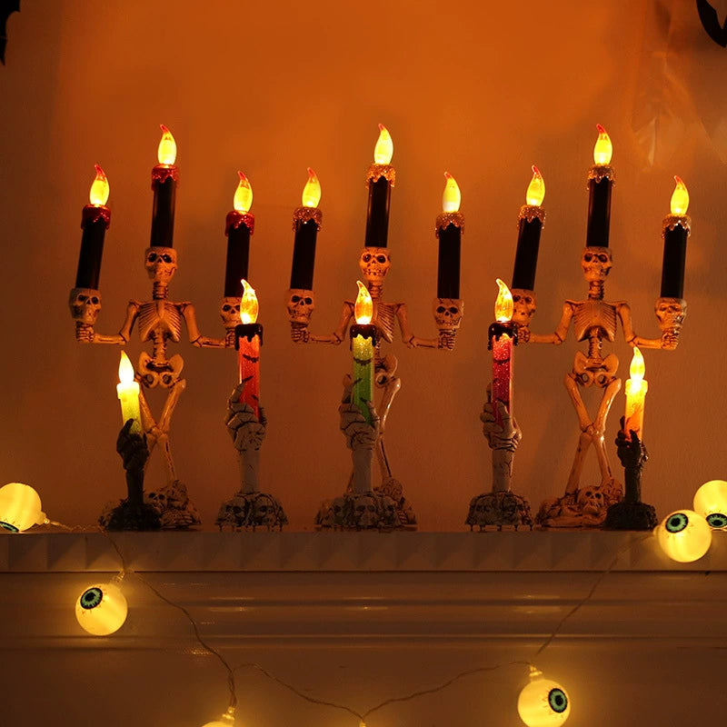 "GHOST FESTIVAL"  LED Candlestick