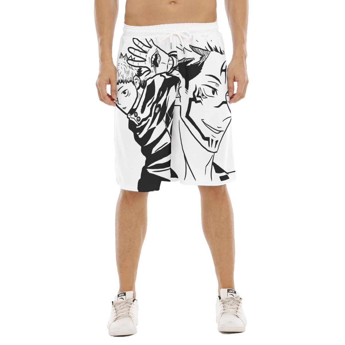 "CURSED KING VESSEL Tether Loose Shorts