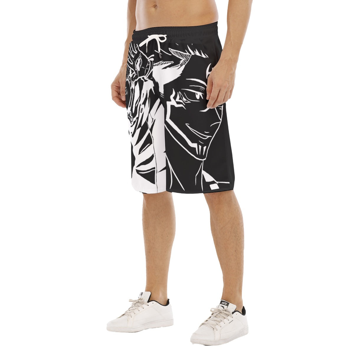 "CURSED KING VESSEL" Tether Loose Shorts